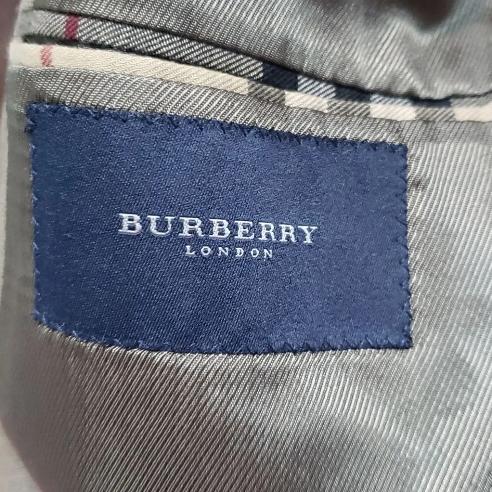 Burberry London Saks Fifth Avenue Brown Suit Coat